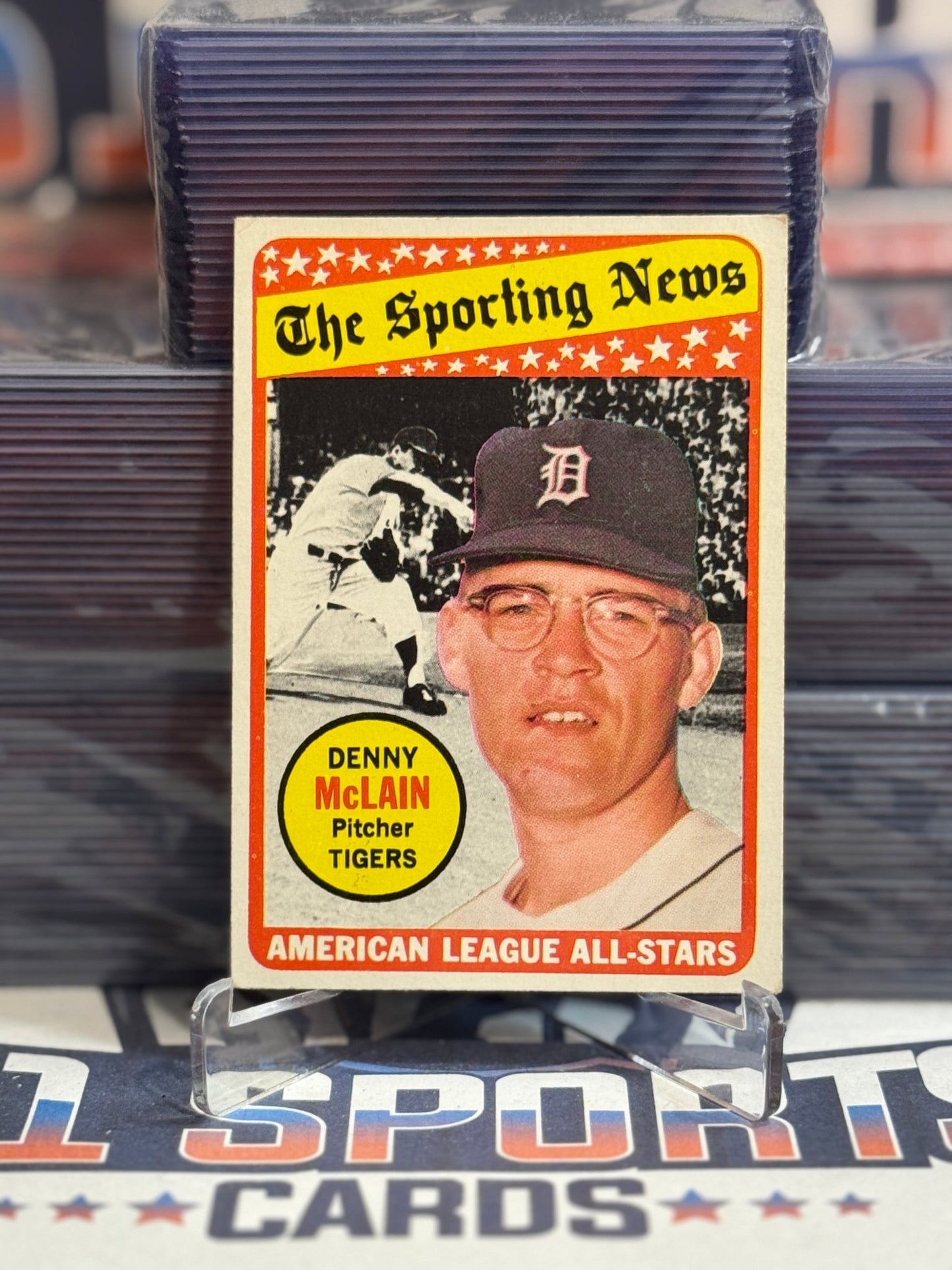 1969 Topps (Sporting News) Denny McClain 433