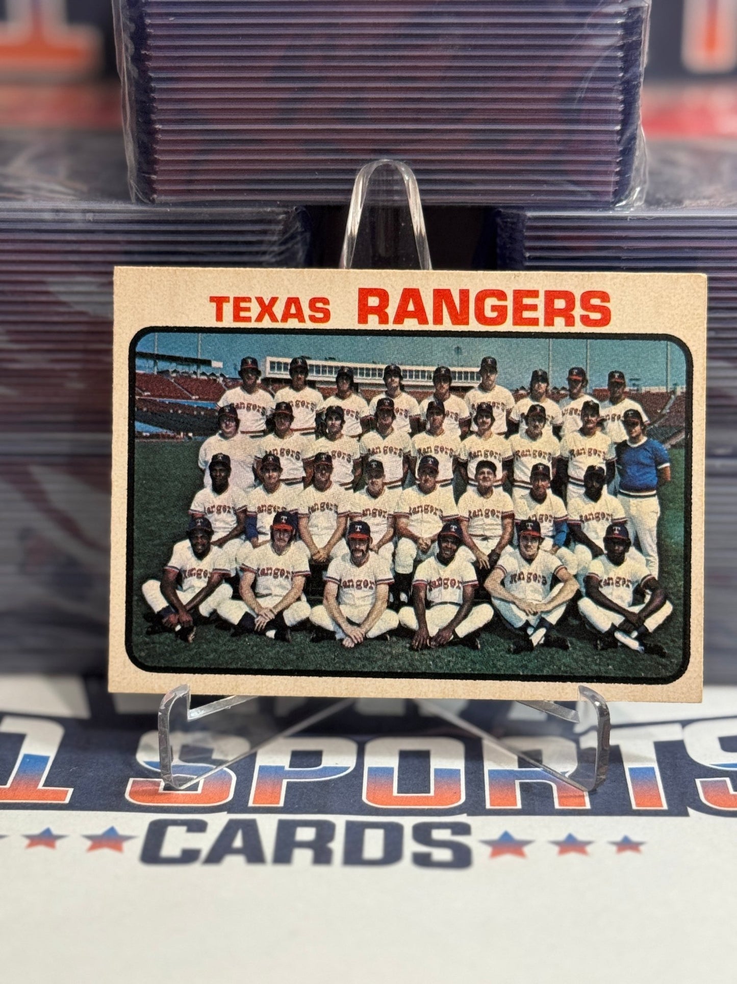 1973 Topps (Rangers Team Card) Frank Howard #7