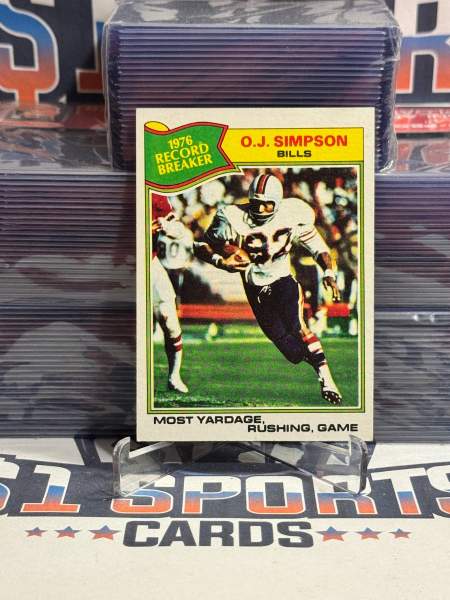 1977 Topps (1976 Record Breaker) O.J. Simpson 453