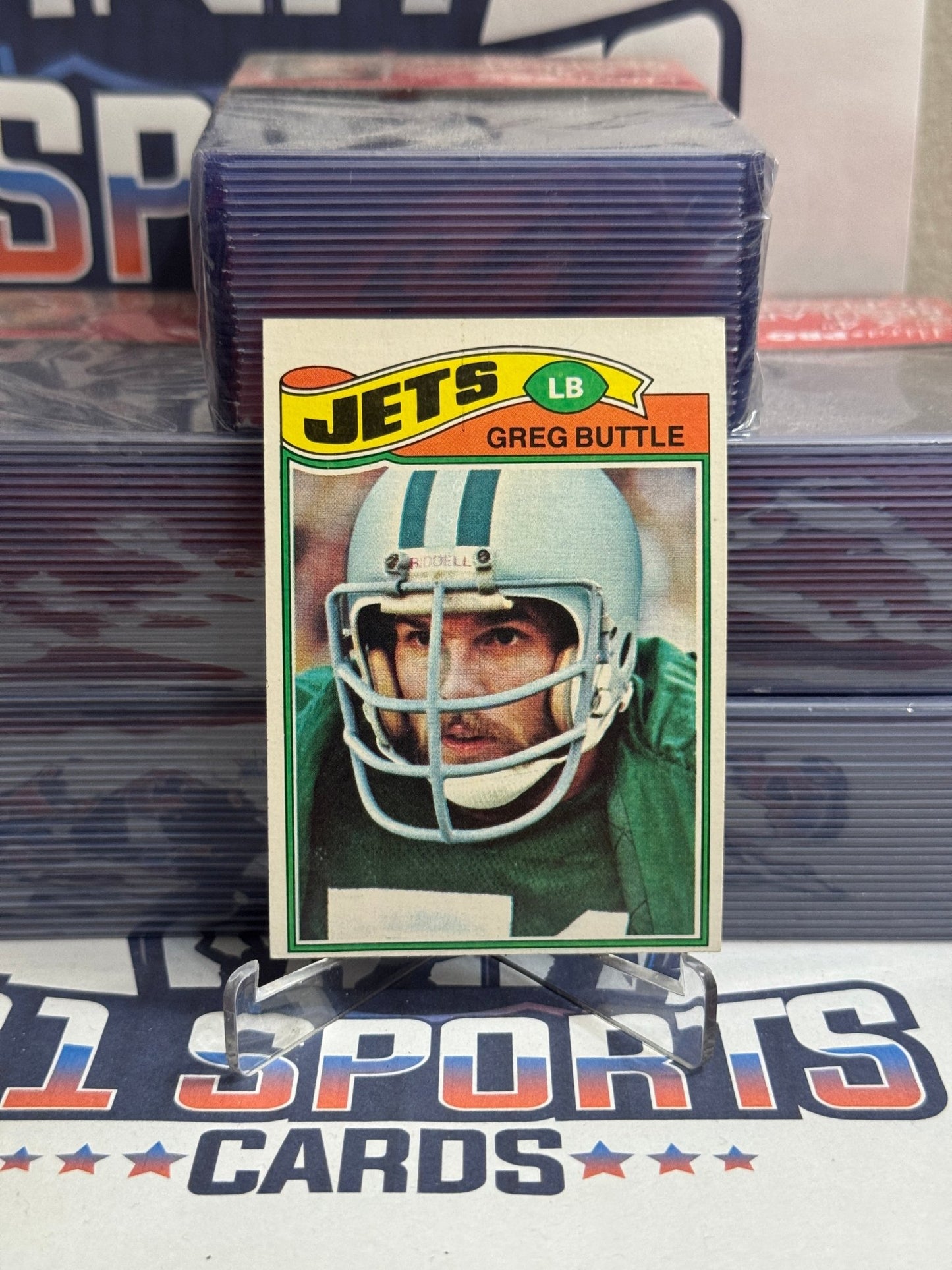 1977 Topps Greg Buttle Rookie #186