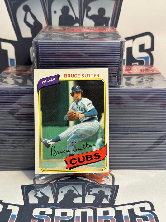 1980 Topps Bruce Sutter #17