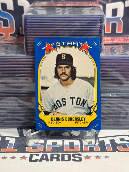 1981 Fleer (Star) Dennis Eckersley #34