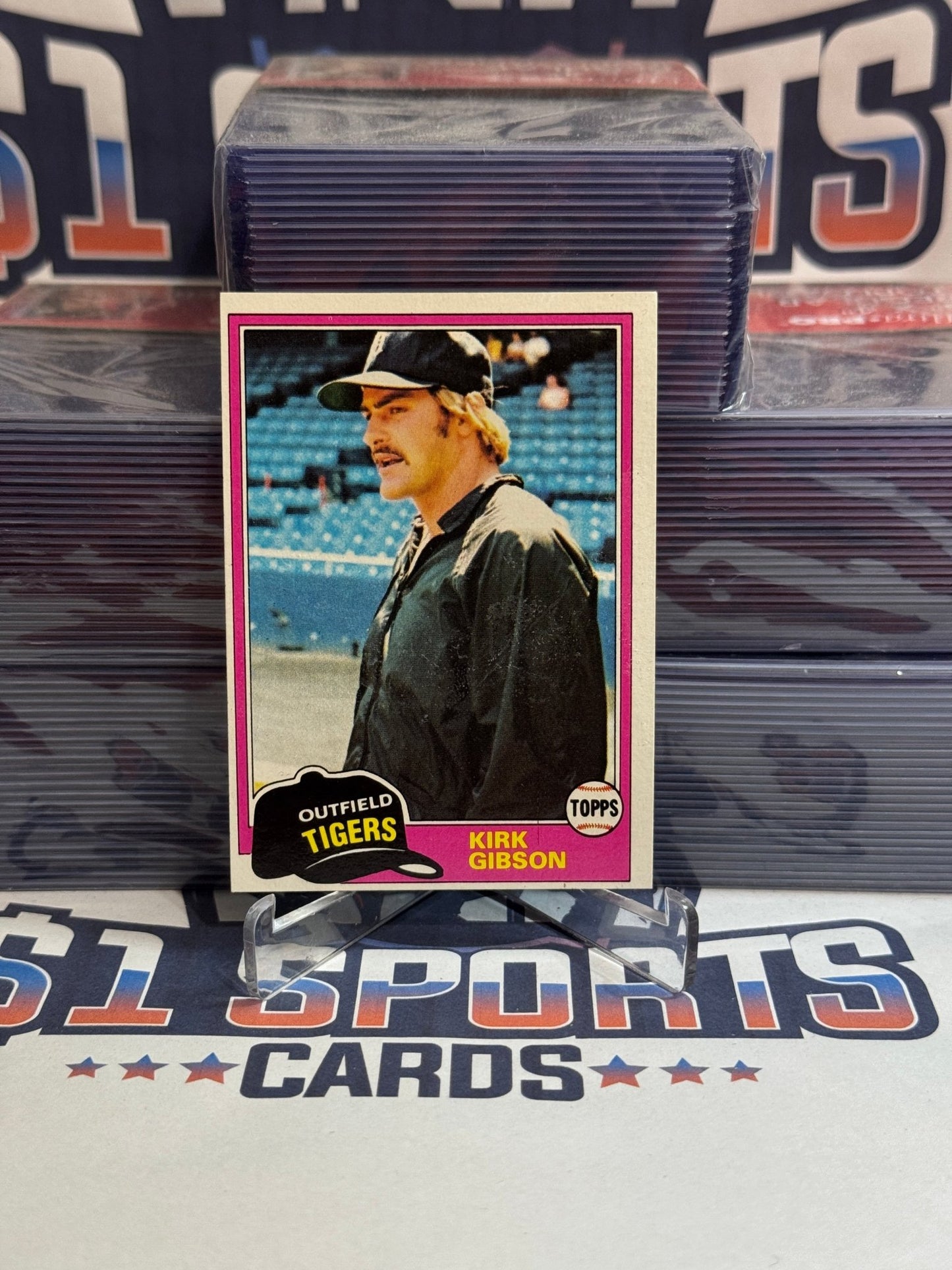 1981 Topps Kirk Gibson #315