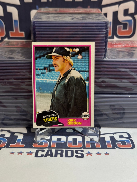 1981 Topps Kirk Gibson #315