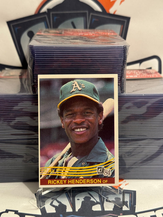 1984 Donruss Rickey Henderson #54