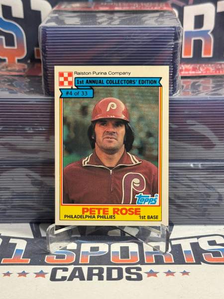 1984 Topps Purina Pete Rose #4