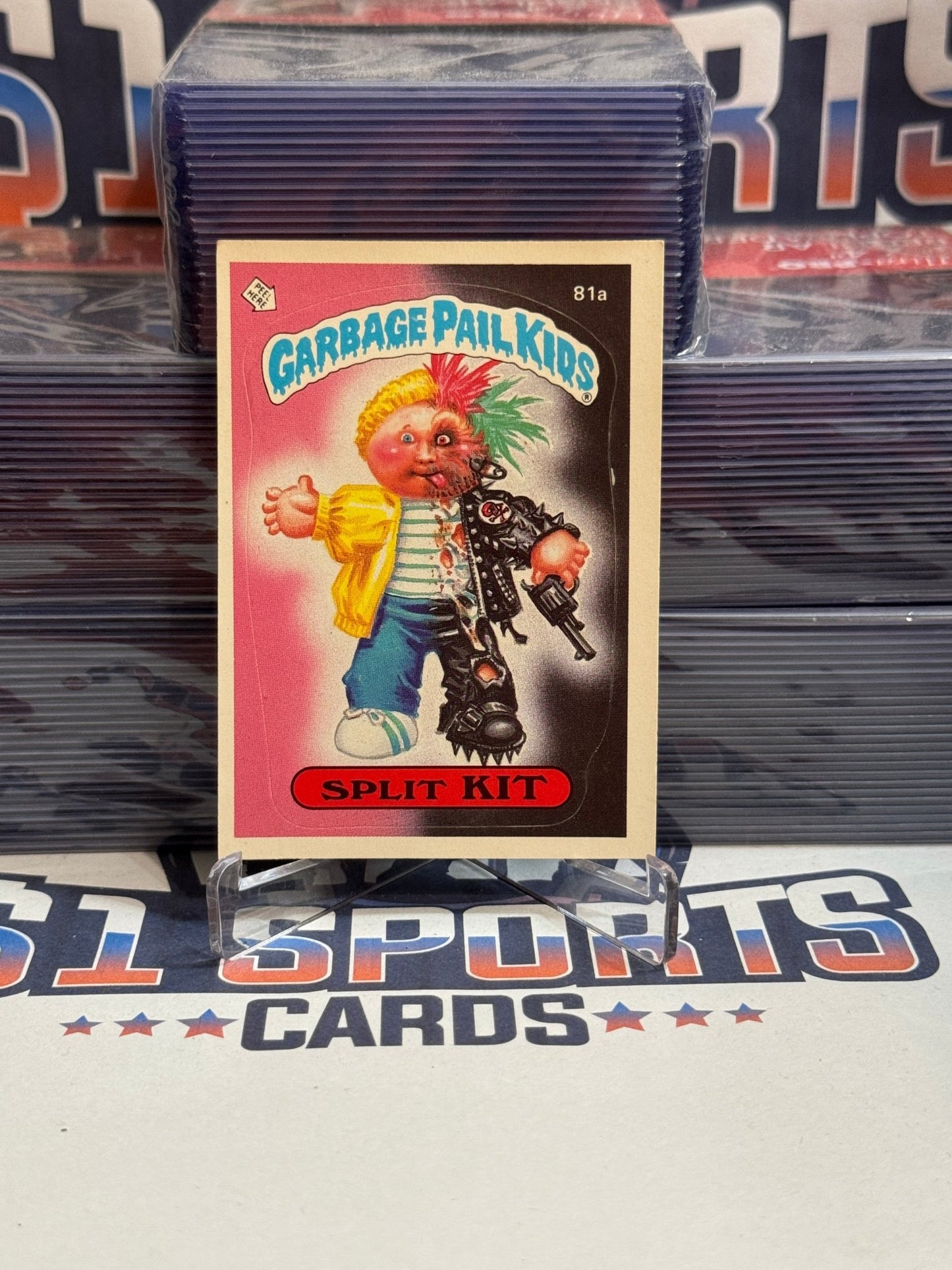 1985 Topps Garbage Pail Kids (Glossy) Split Kit #81a