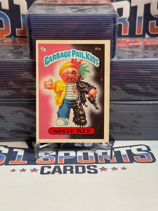 1985 Topps Garbage Pail Kids (Glossy) Split Kit #81a