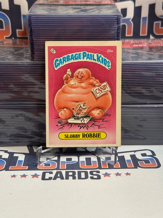 1985 Topps Garbage Pail Kids (Matte) Slobby Robbie #26a