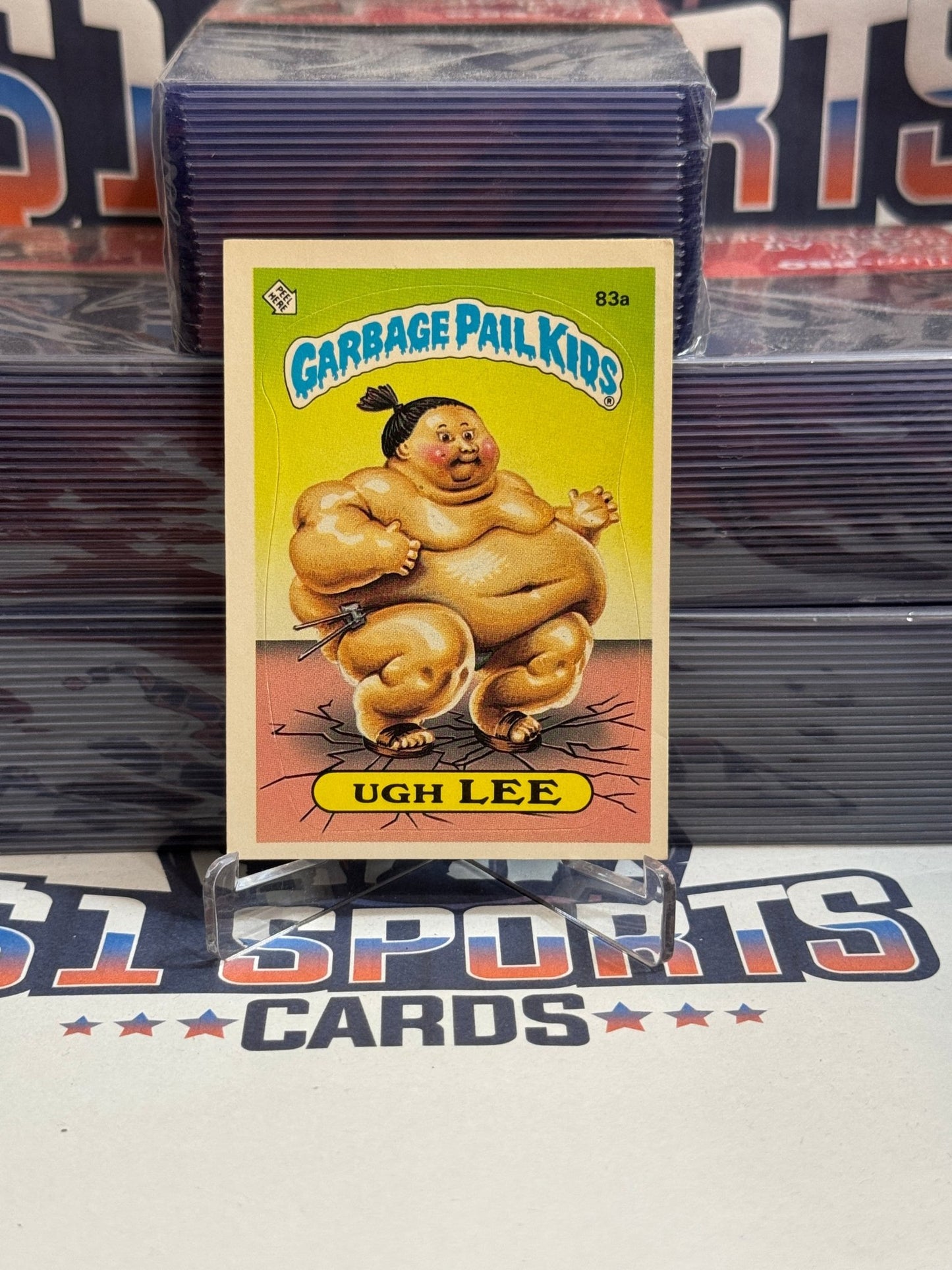1985 Topps Garbage Pail Kids (Matte) Ugh Lee #83a