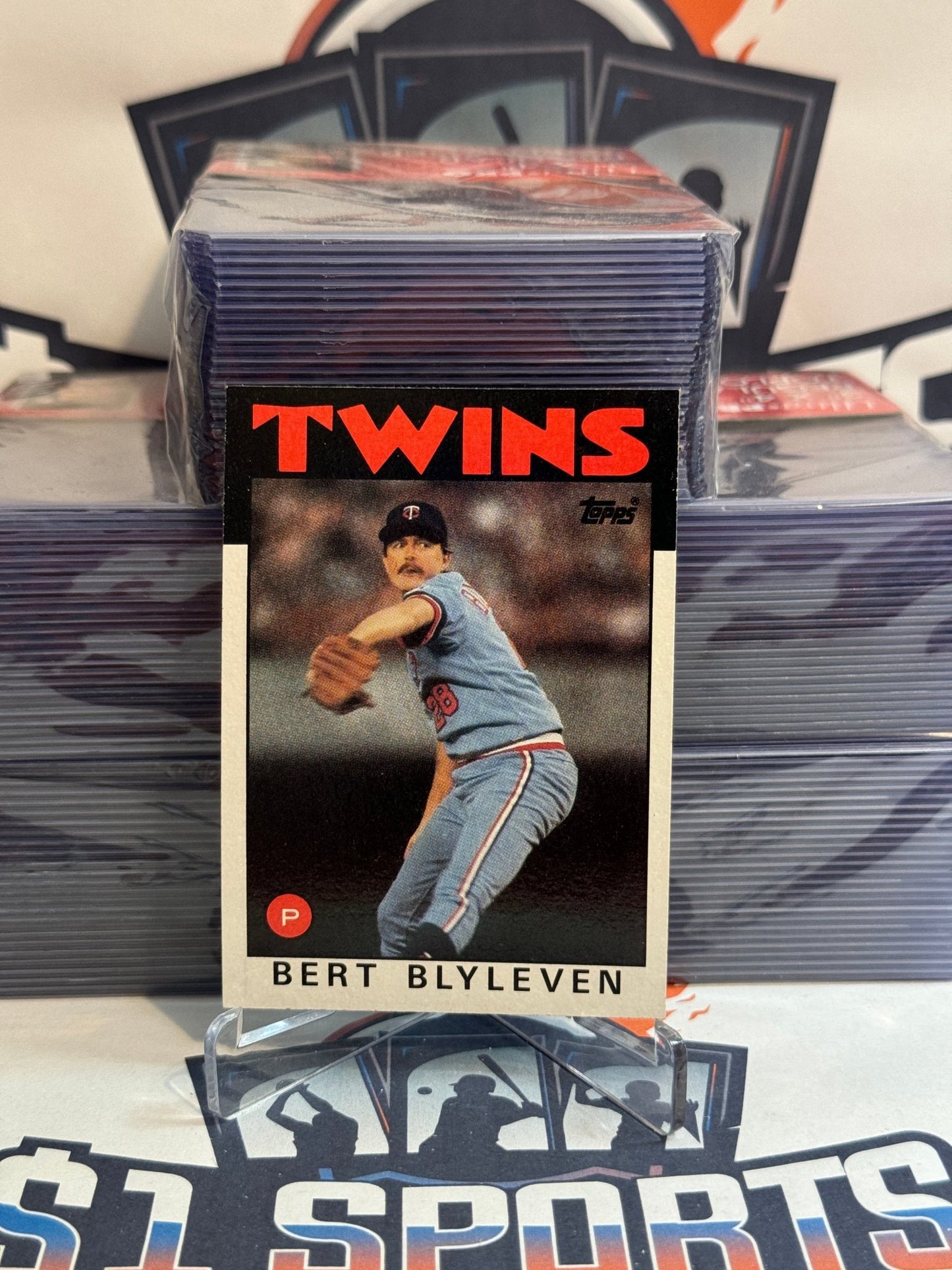 1986 Topps Bert Blyleven #445