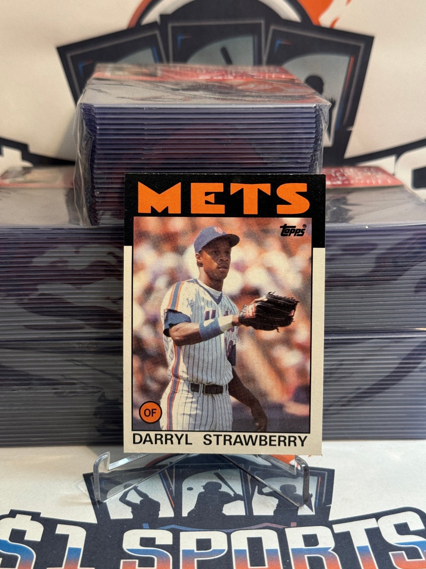1986 Topps Darryl Strawberry #80
