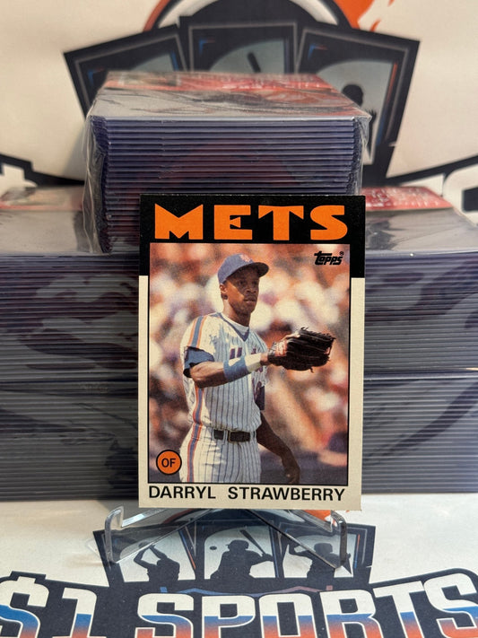 1986 Topps Darryl Strawberry #80