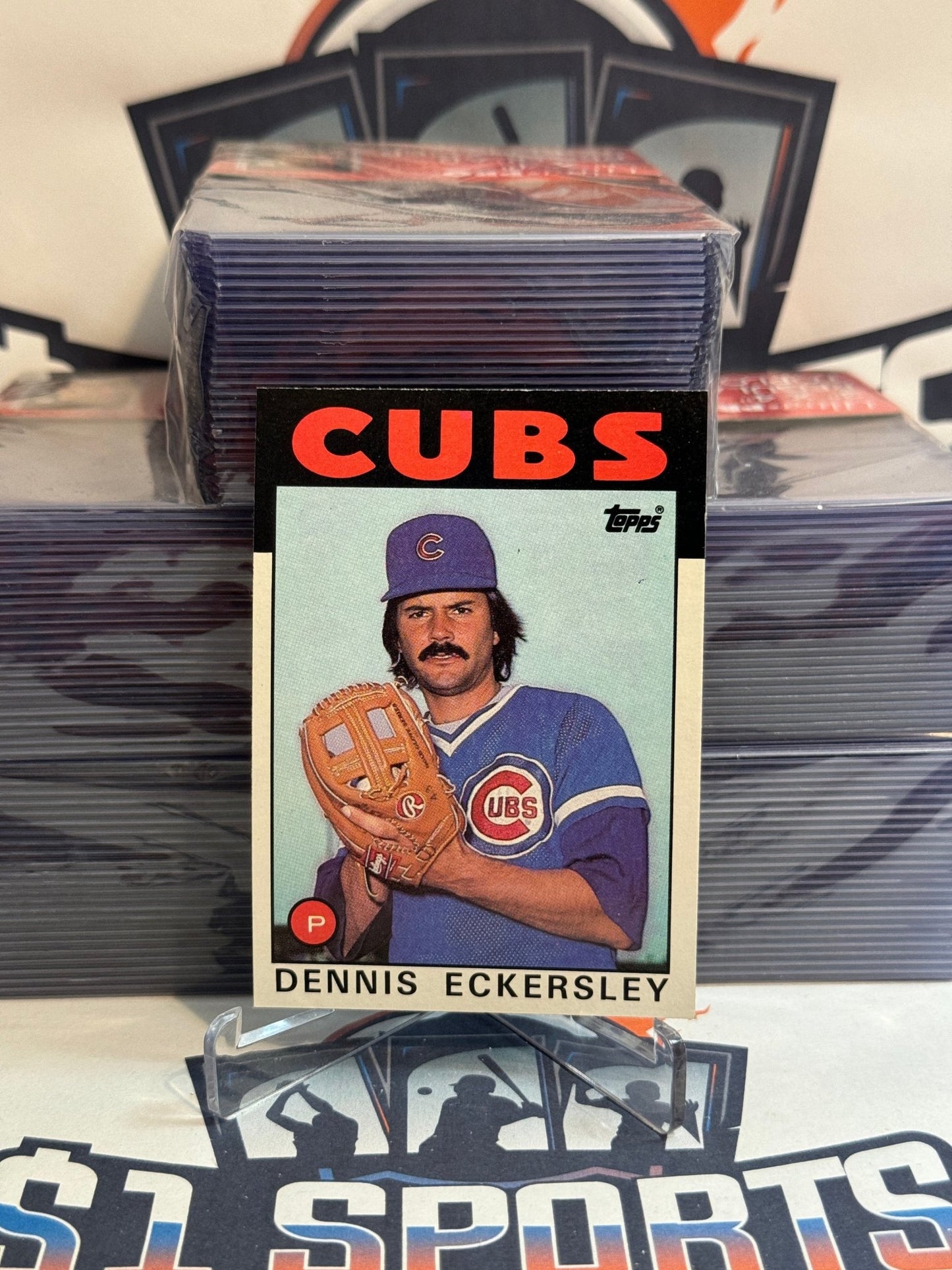 1986 Topps Dennis Eckersley #538