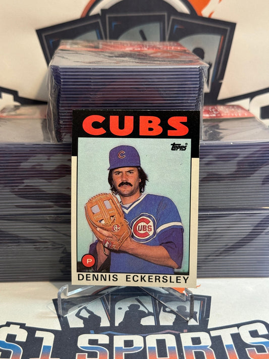 1986 Topps Dennis Eckersley #538