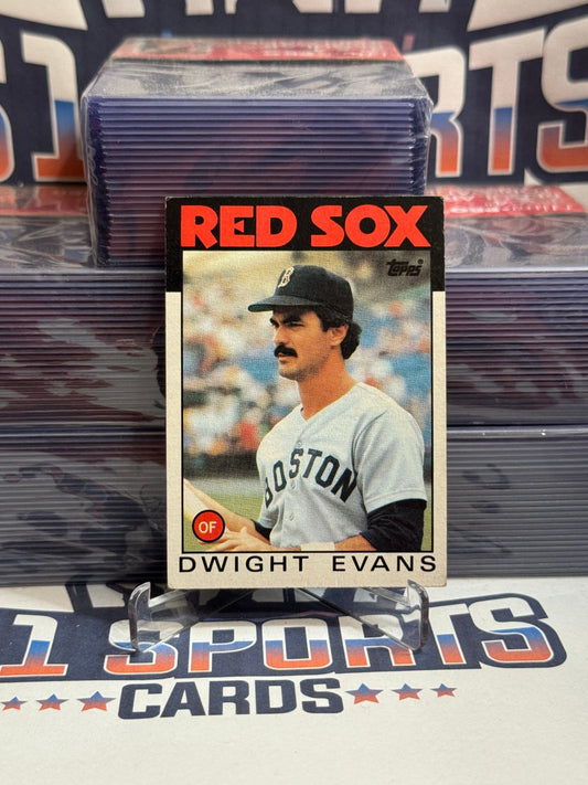 1986 Topps Dwight Evans #60