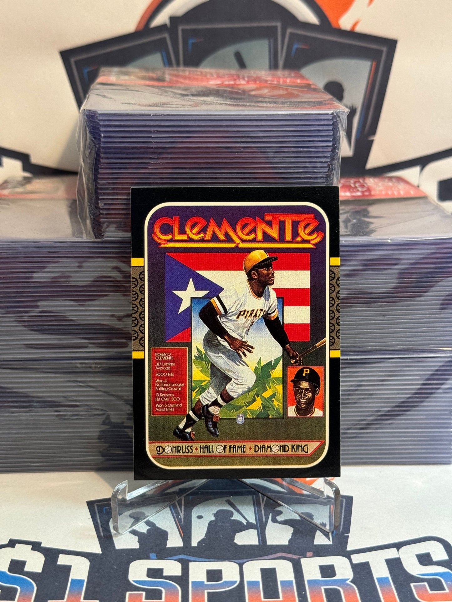 1987 Donruss (Complete Puzzle) Roberto Clemente #612