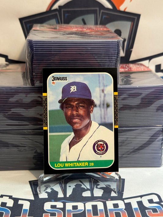 1987 Donruss Lou Whitaker #107