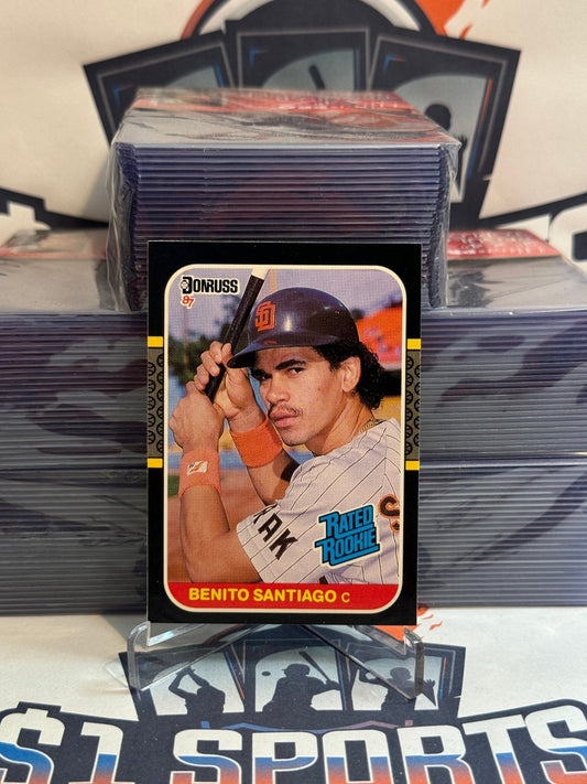 1987 Donruss (Rated Rookie) Benito Santiago #31