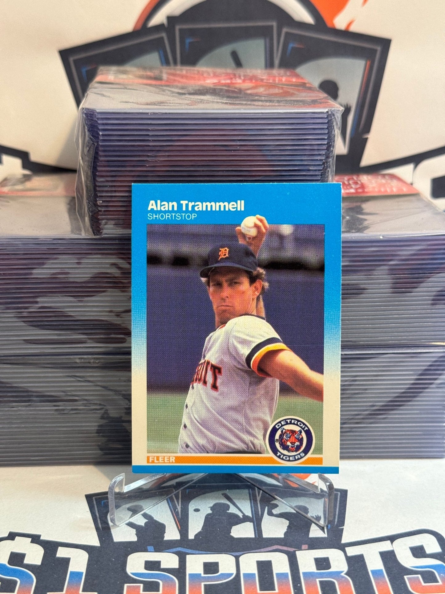 1987 Fleer Alan Trammell #167