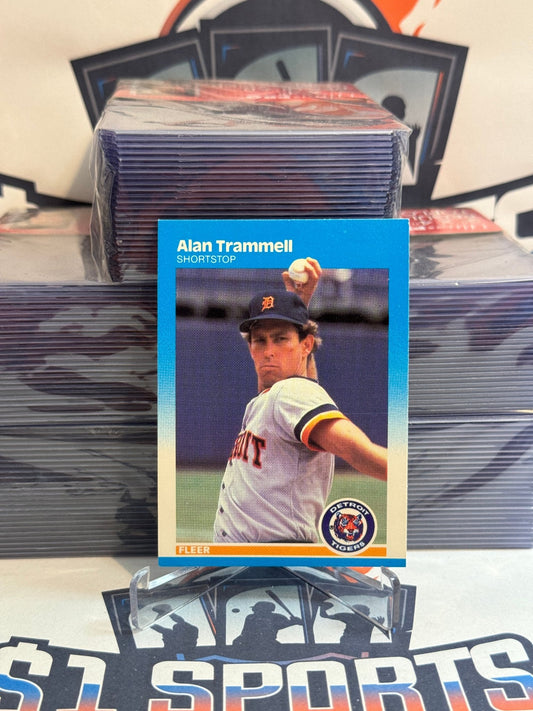 1987 Fleer Alan Trammell #167