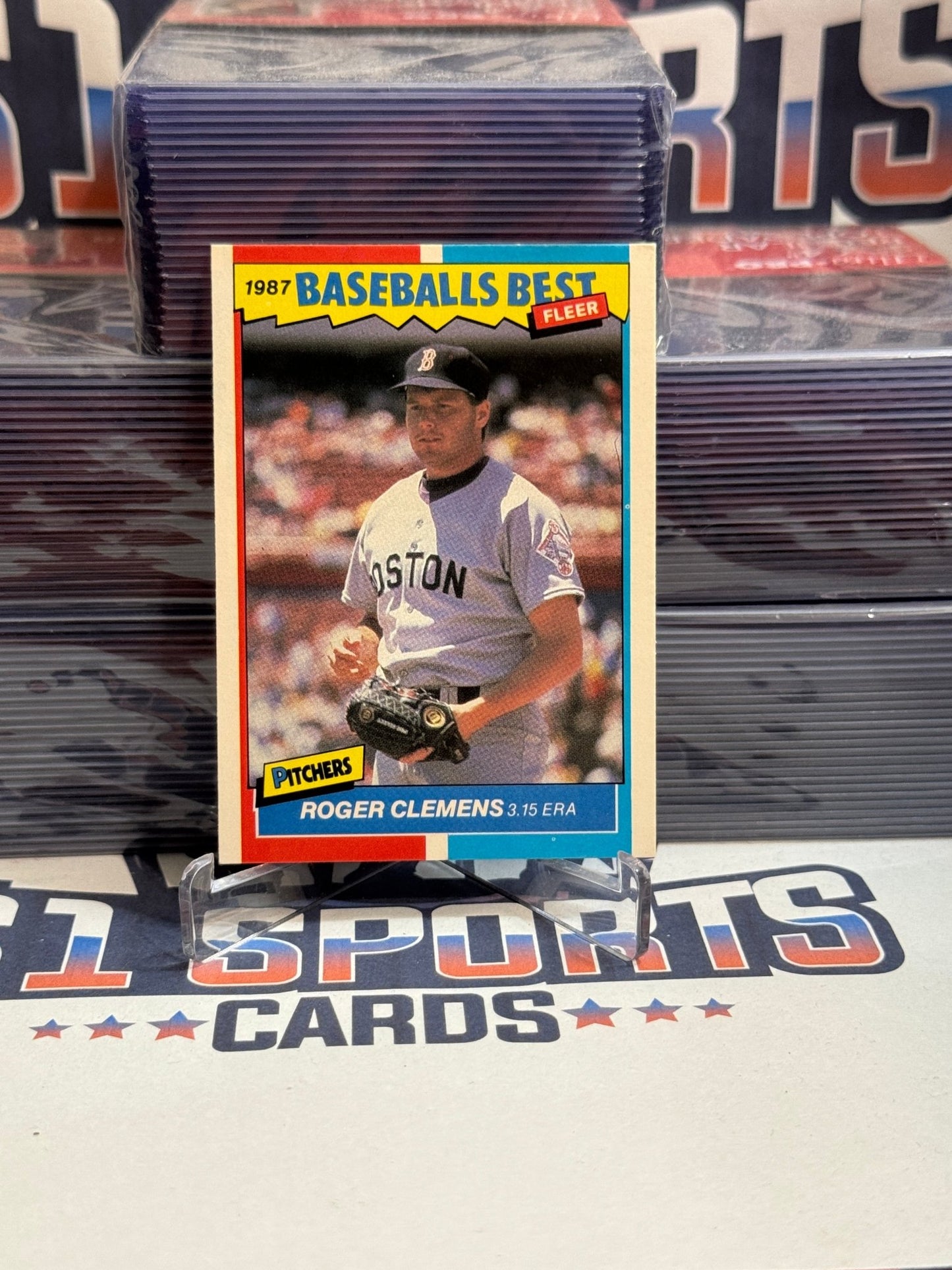 1987 Fleer (Baseball's Best) Roger Clemens #10