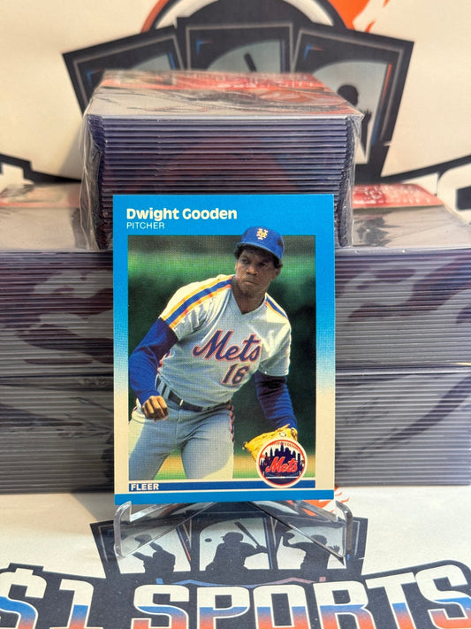 1987 Fleer Dwight Gooden #9