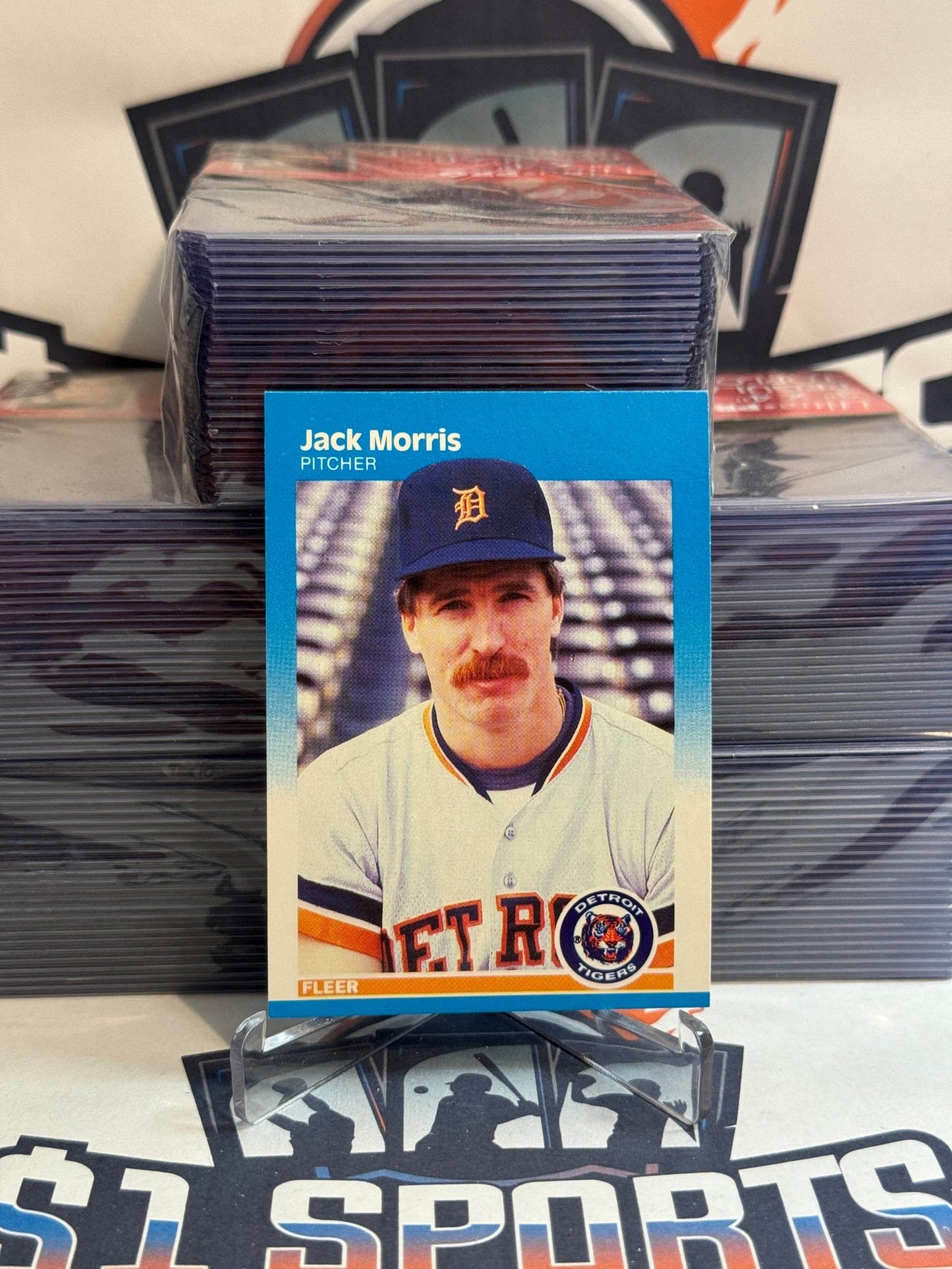1987 Fleer Jack Morris #158