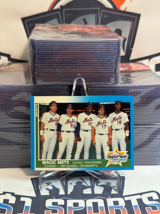 1987 Fleer (SuperStar Specials) Gary Carter, Darryl Strawberry, Dwight Gooden, Sid Fernandez, Keith Hernandez #629