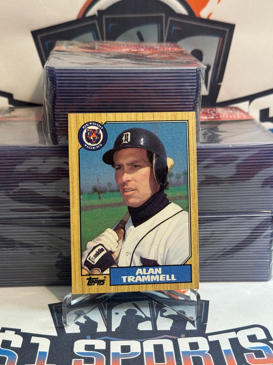 1987 Topps Alan Trammell #687