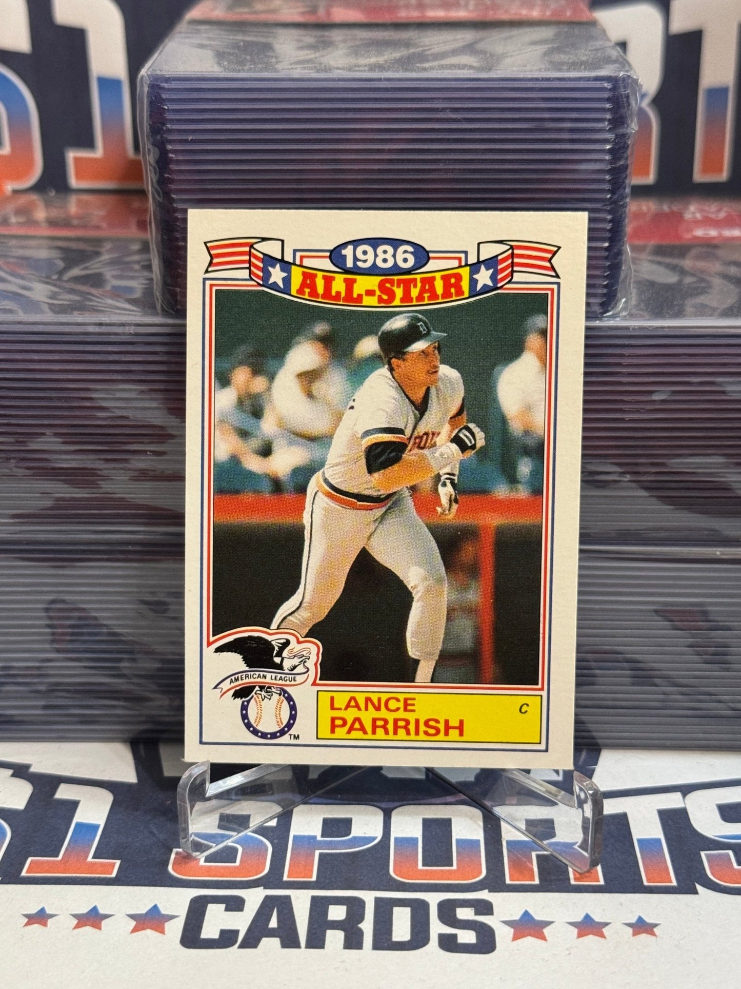 1987 Topps (All - Star) Lance Parrish #20