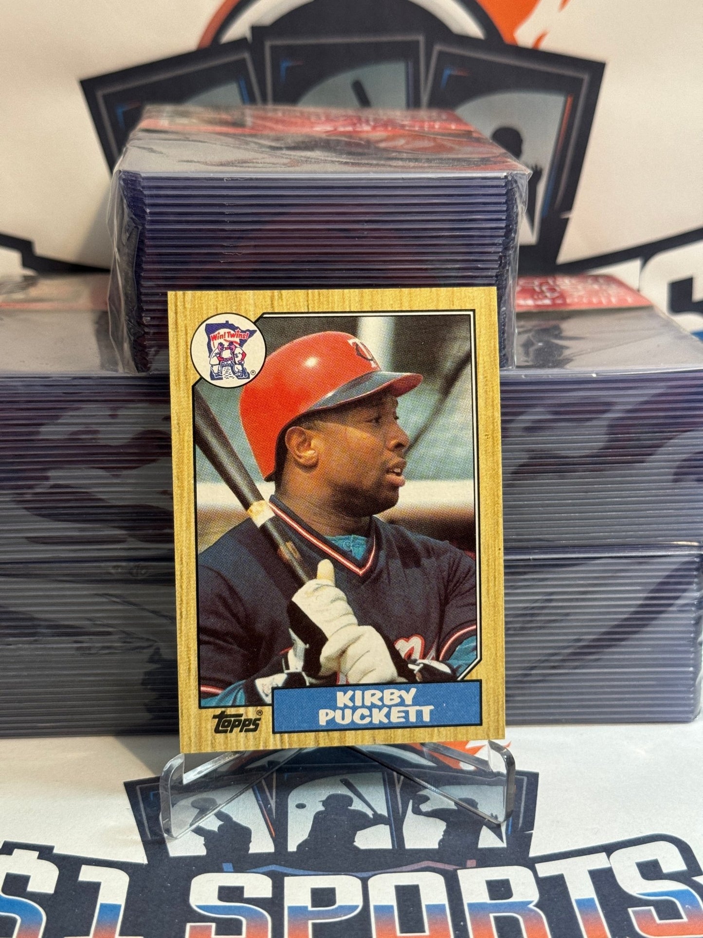 1987 Topps Kirby Puckett #450