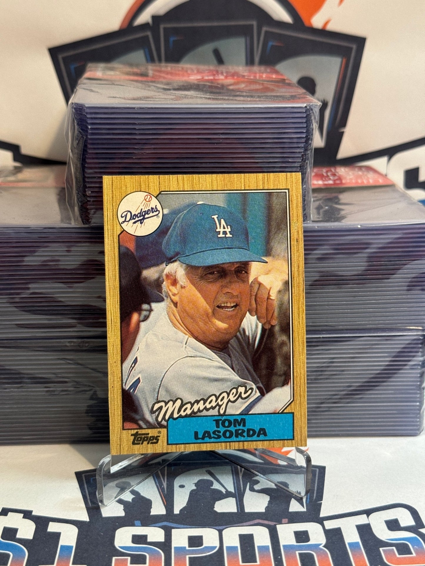 1987 Topps (Manager) Tommy Lasorda #493