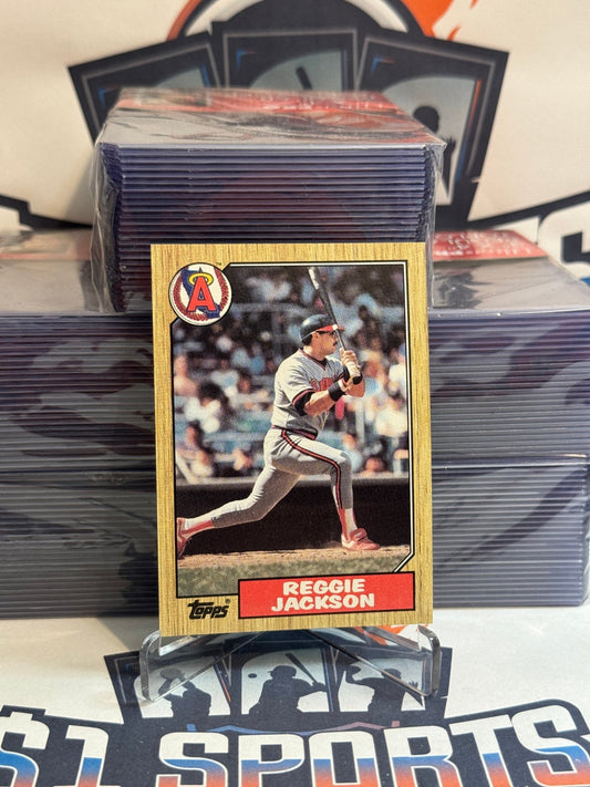1987 Topps Reggie Jackson #300