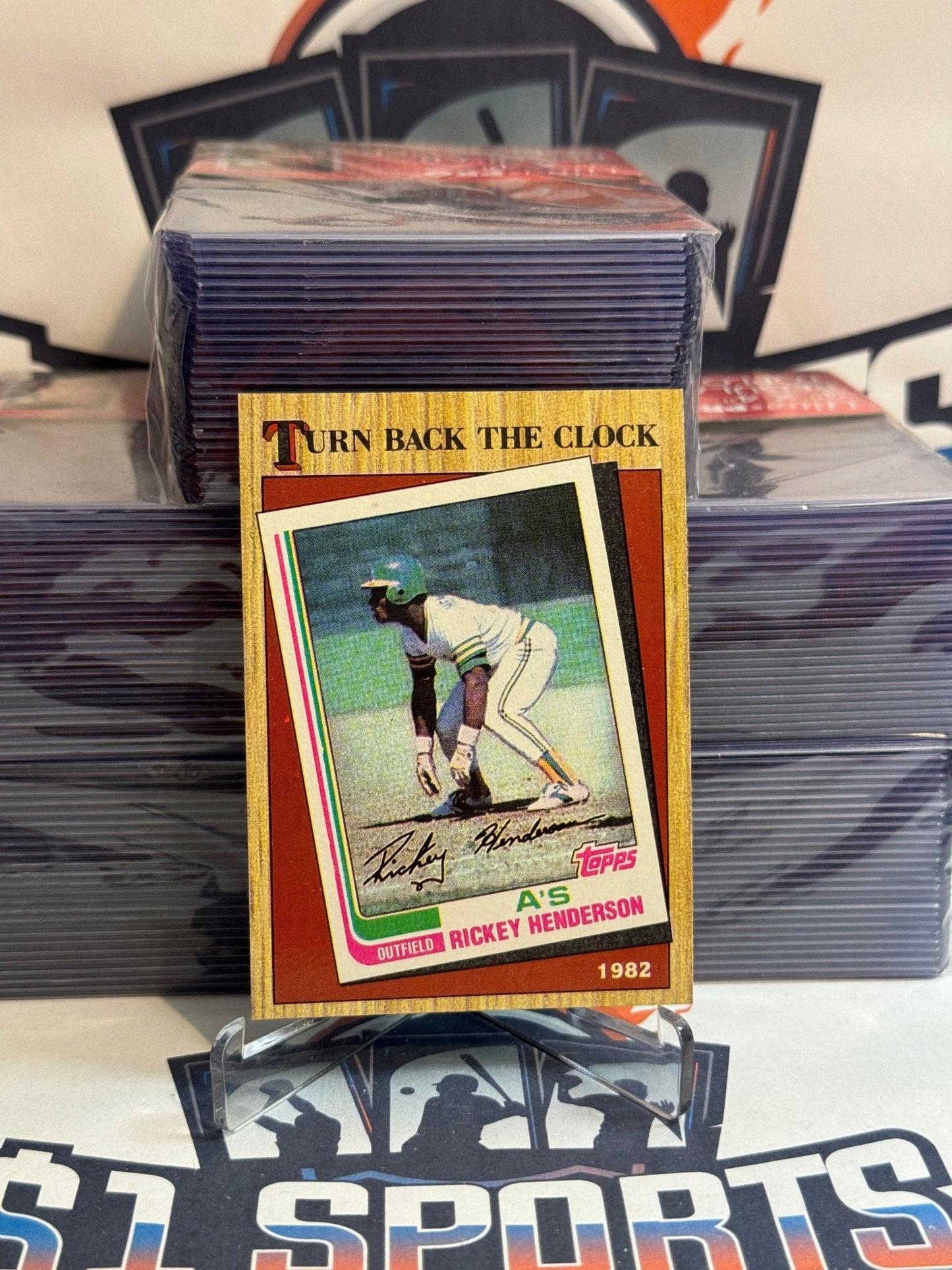 1987 Topps (Turn Back The Clock) Rickey Henderson #311