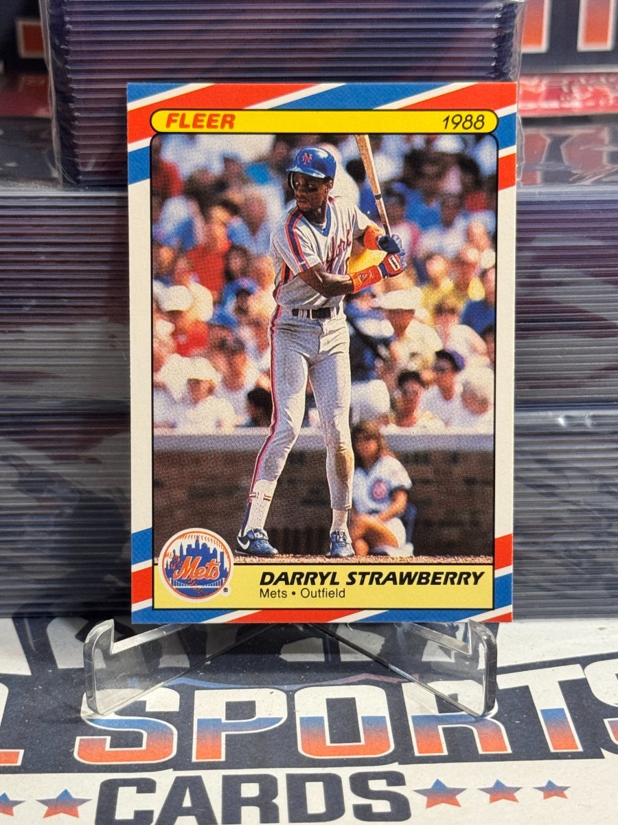 1988 Fleer (Superstars) Darryl Strawberry 38