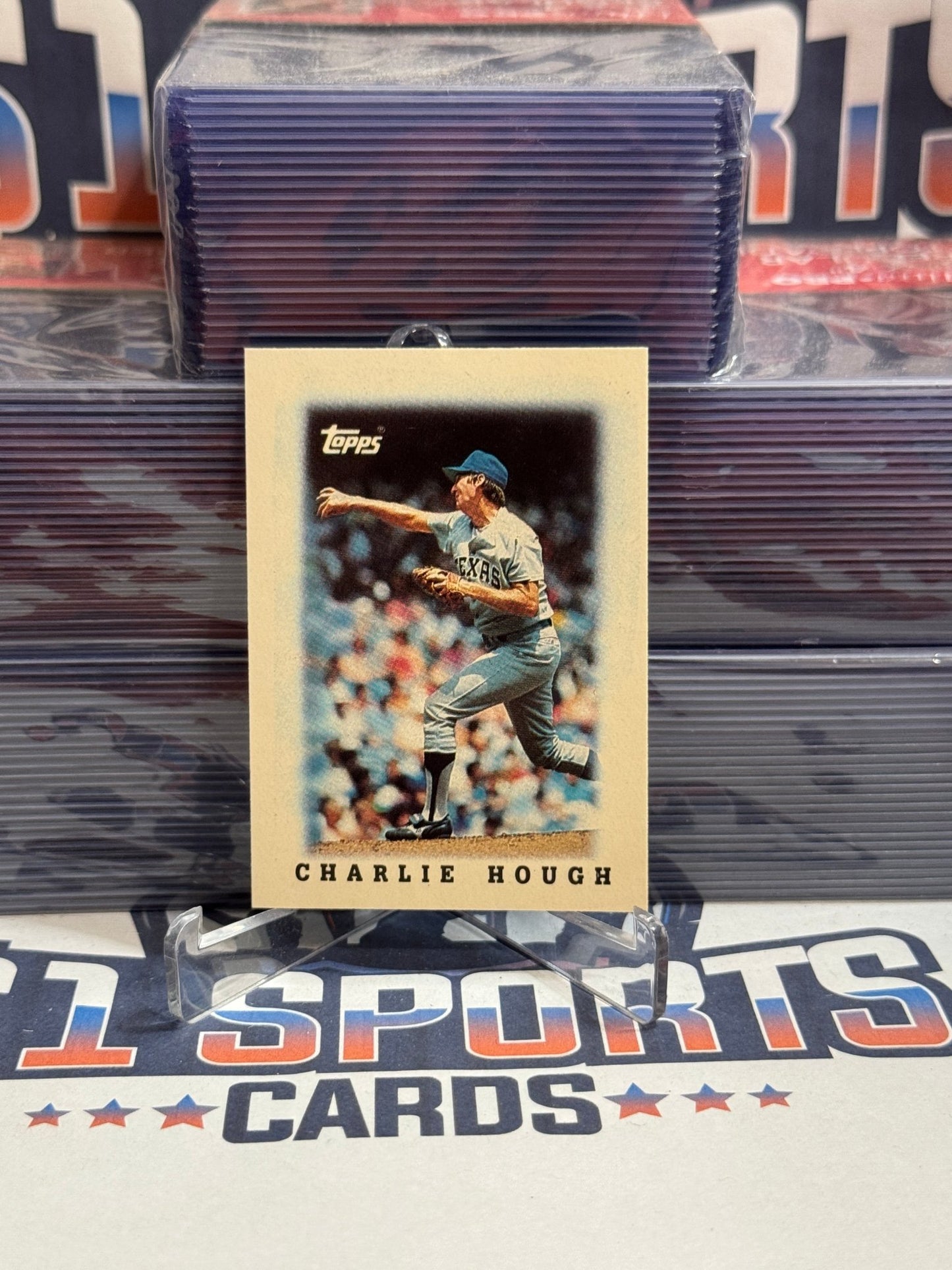 1988 Topps (Mini) Charlie Hough #36