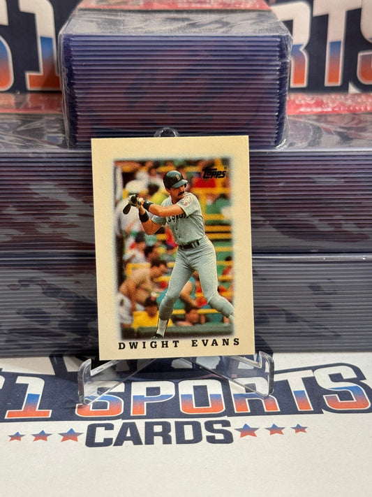 1988 Topps (Mini) Dwight Evans #3