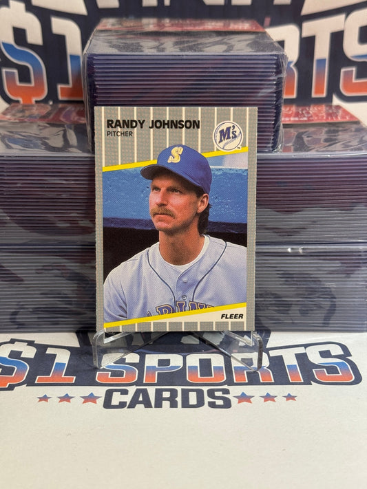 1989 Fleer Update Randy Johnson Rookie #U - 59