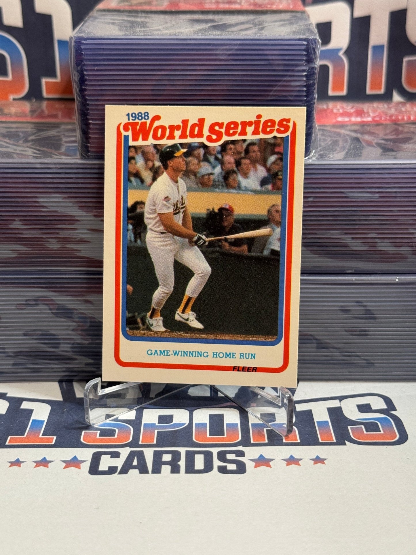 1989 Fleer (World Series) Mark McGwire #8