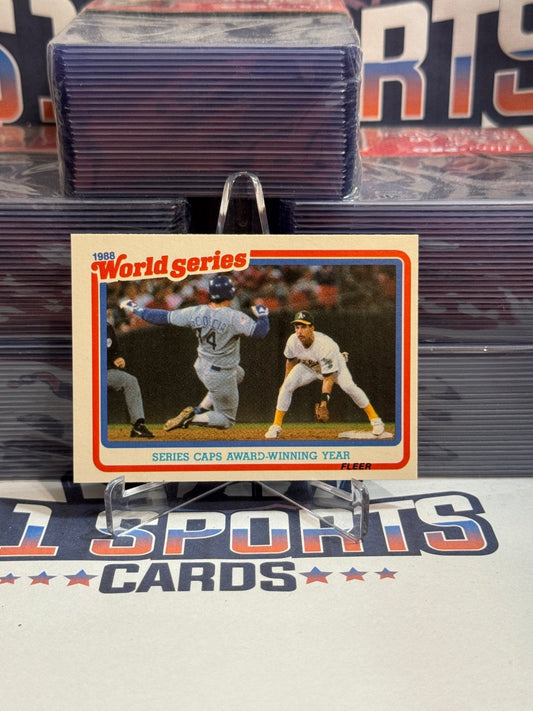 1989 Fleer (World Series) Walt Weiss 10