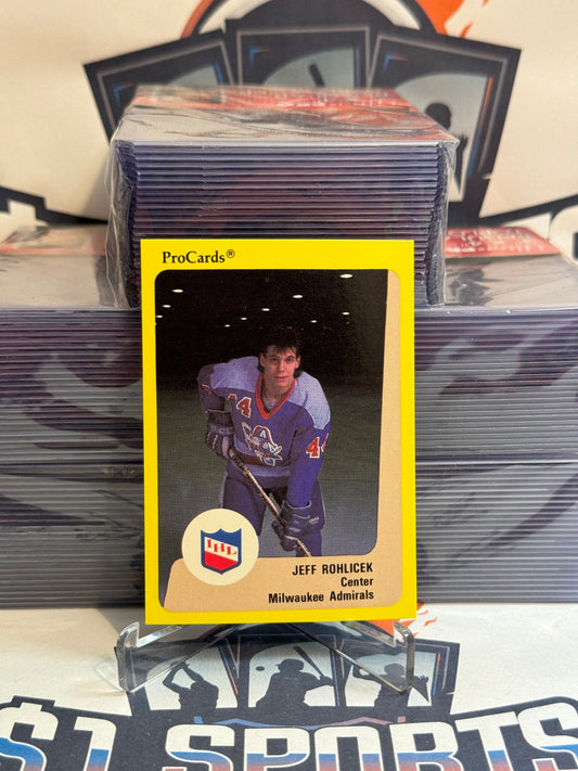 1989 ProCards (IHL) Jeff Rohlicek #175