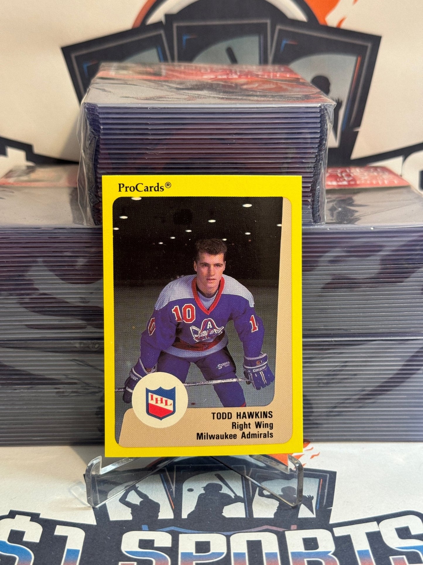 1989 ProCards (IHL) Todd Hawkins #183