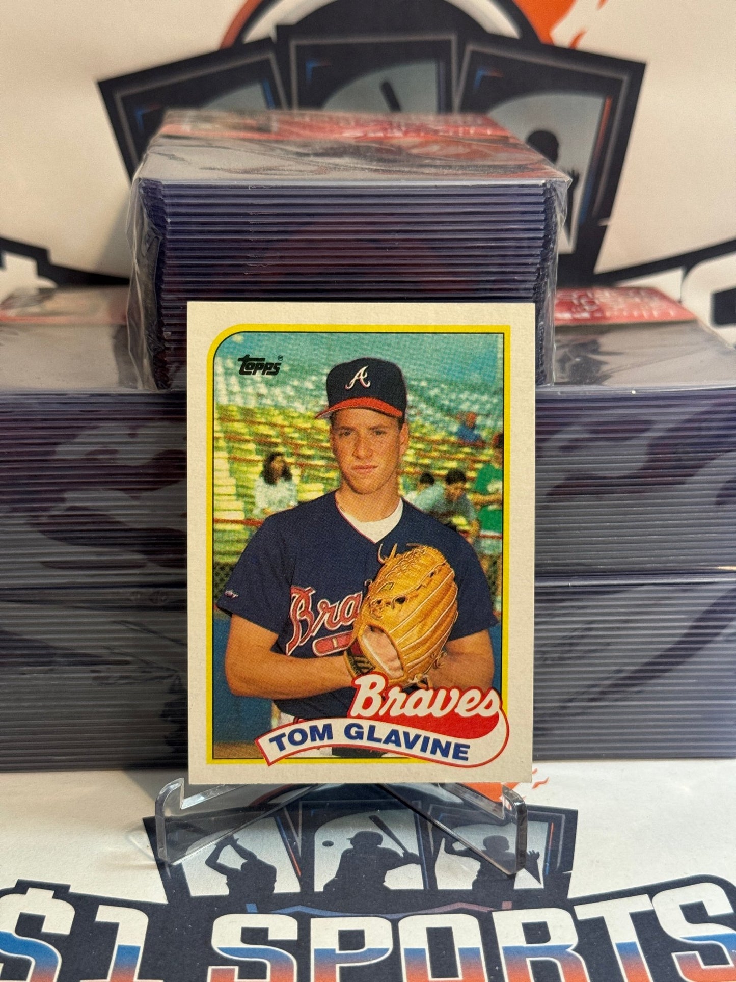 1989 Topps (2nd Year) Tom Glavine #157