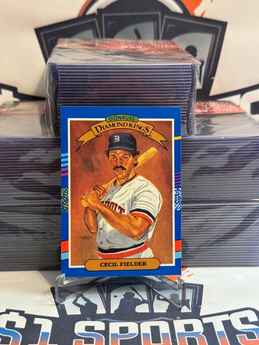 1990 Donruss (Diamond Kings) Cecil Fielder #3