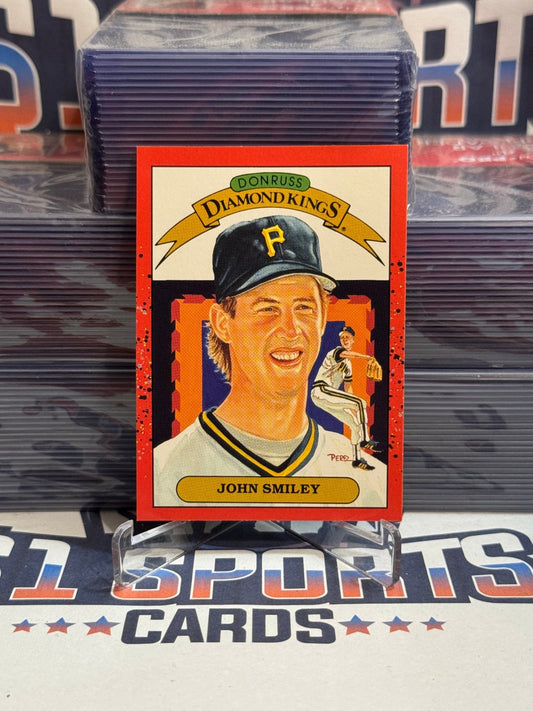 1990 Donruss (Diamond Kings) John Smiley #17