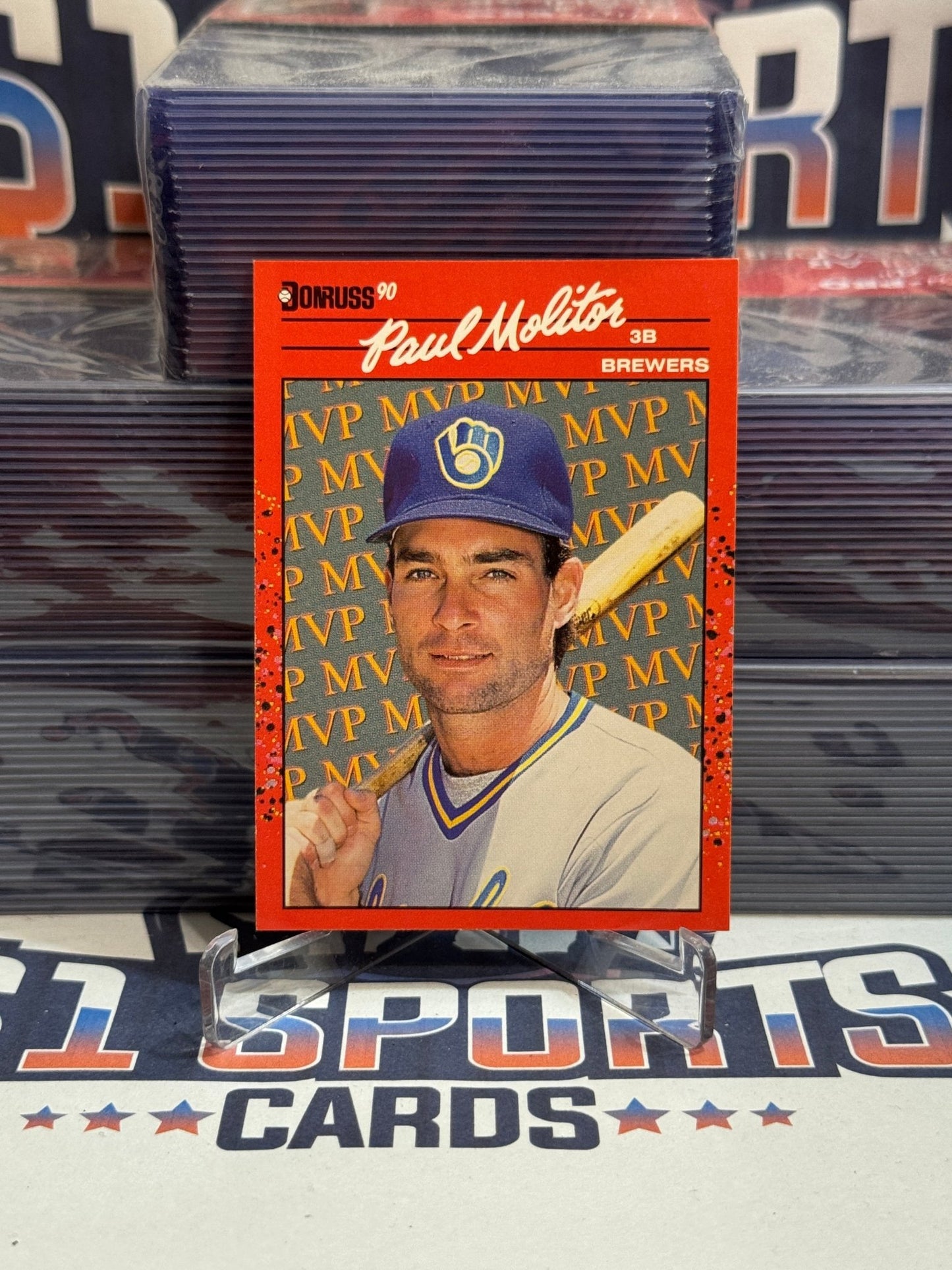 1990 Donruss (MVP) Paul Molitor #BC - 15
