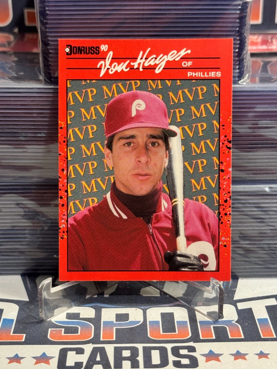 1990 Donruss (MVP) Von Hayes BC-25