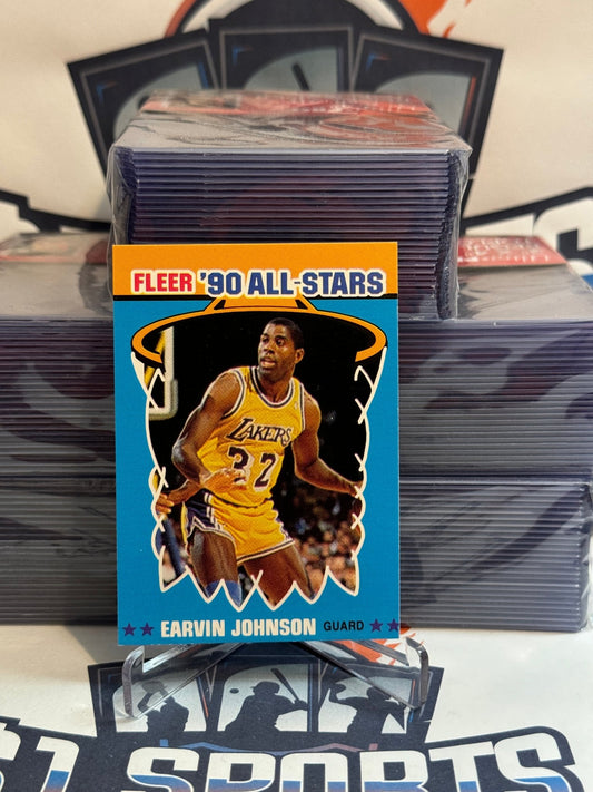 1990 Fleer (All-Star) Magic Johnson #4