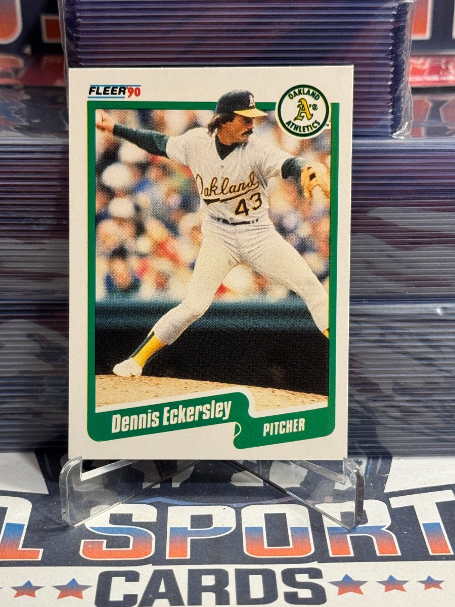1990 Fleer Dennis Eckersley 6